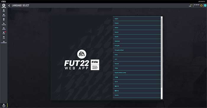 FIFA 22 Web App