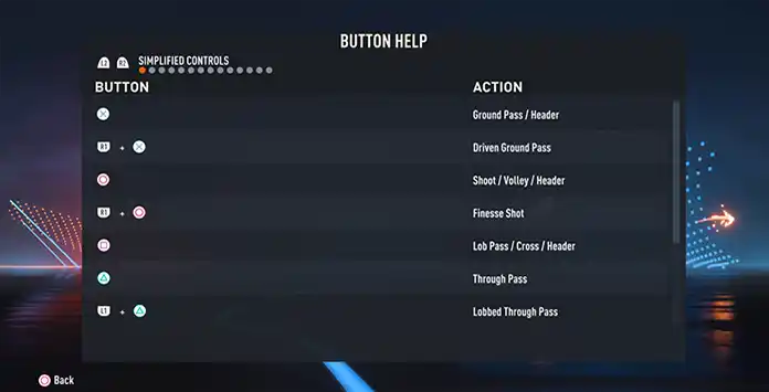 FIFA 23 Controls List