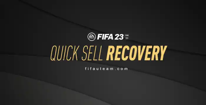 FIFA 23 Quick Sell Recovery
