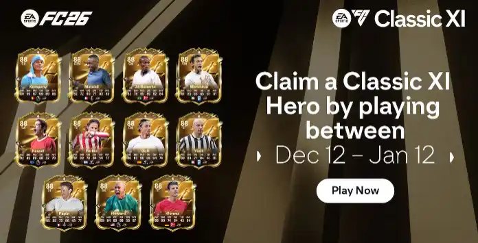 FC 26 Classic XI Hero