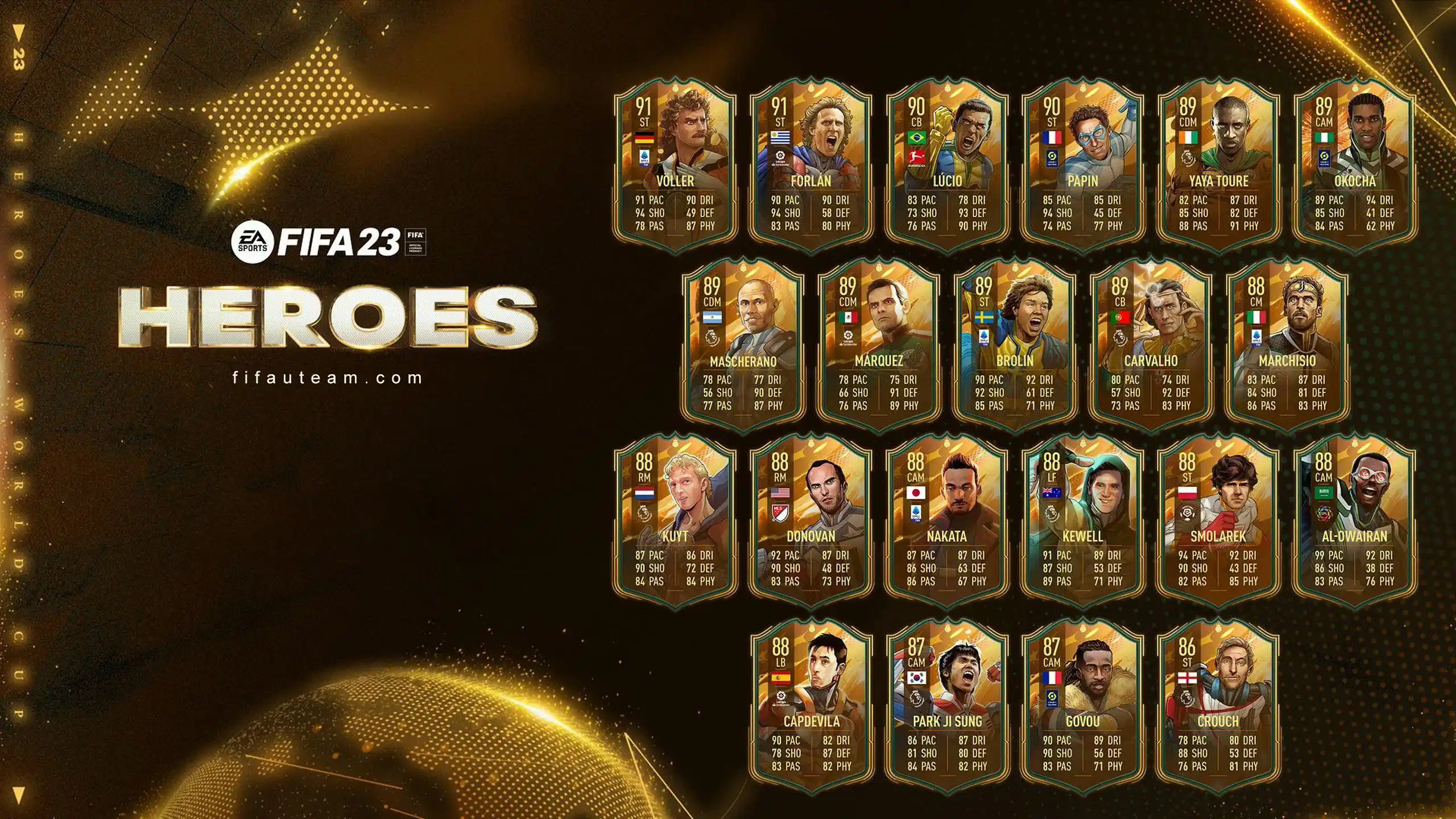 FUT Heroes - FIFA 23 Ultimate Team™ - Official Site