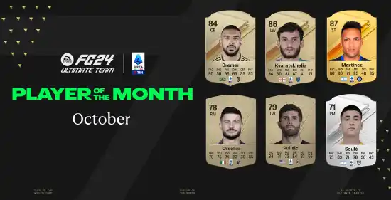 FC 24 Serie A Player of the Month