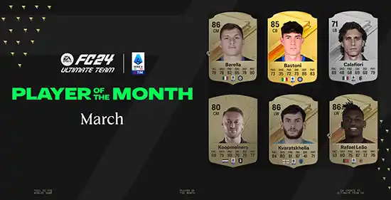 FC 24 Serie A Player of the Month