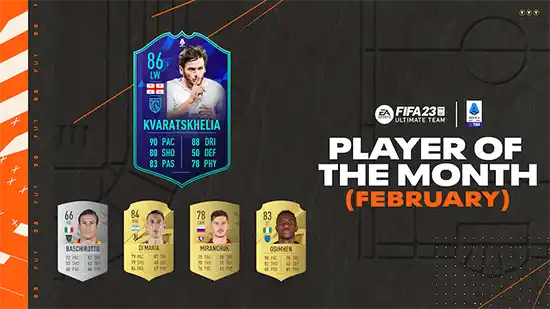 FIFA 23 Serie A Player of the Month
