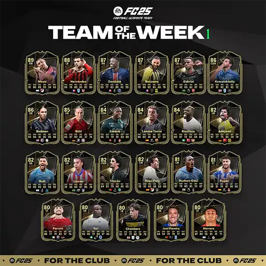 FC 25 TOTW