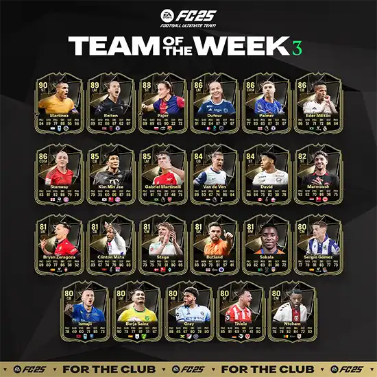 FC 25 TOTW