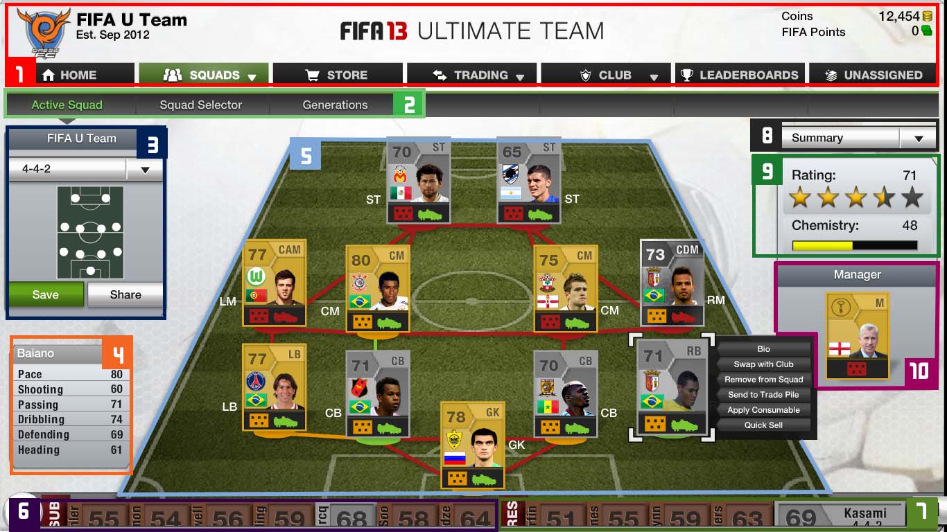FIFA 12 Ultimate Team  How to Share Your Squad! (FIFA Web App) 