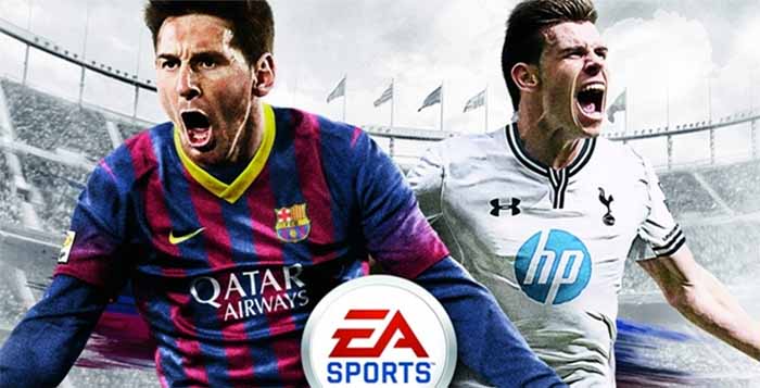Who Is in the FIFA 14 UK Cover ?