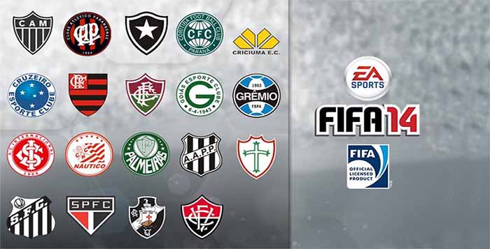 Which Brazilian Teams Will Be in FIFA 14 ?