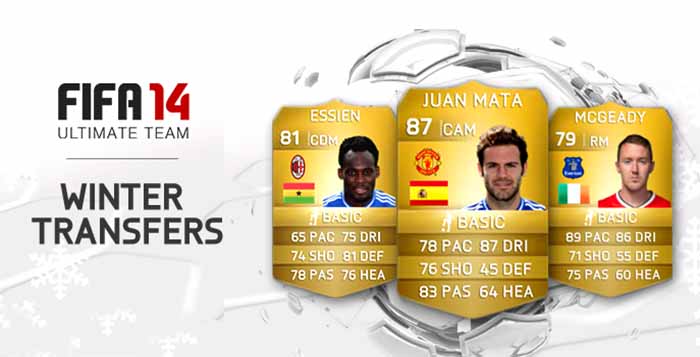 Complete List of FIFA 14 Ultimate Team Winter Transfers