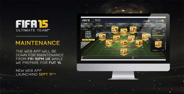 FUT 15 Web App Release Date was unveiled