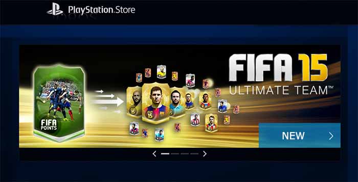 FIFA Points Available for Sale in Playstation Store