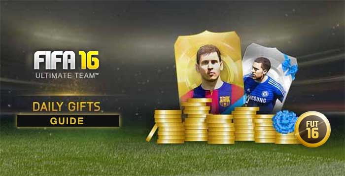 FIFA 16 Ultimate Team Daily Gifts Guide