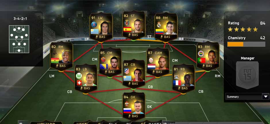 Assets - Henrikh Mkhitaryan Team of the Week 84 OVR 