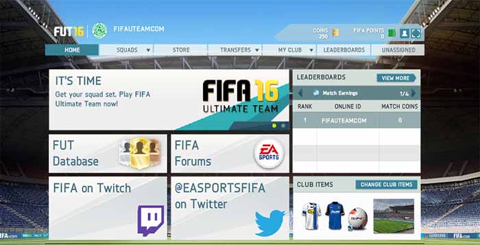 FUT 16 Web App Most Common Problems