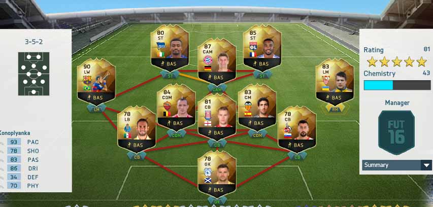 FIFA 16 Ultimate Team - TOTW 9