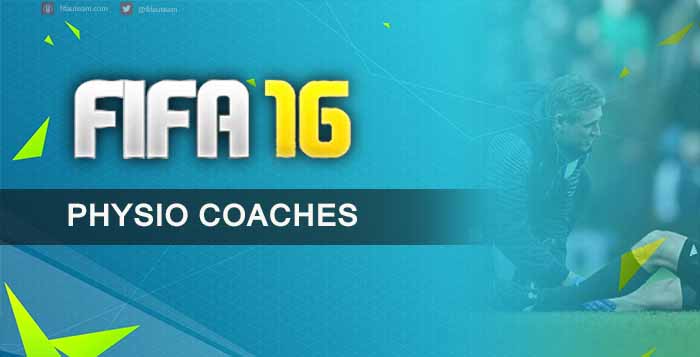 Physio Coaches Guide for FIFA 16 Ultimate Team