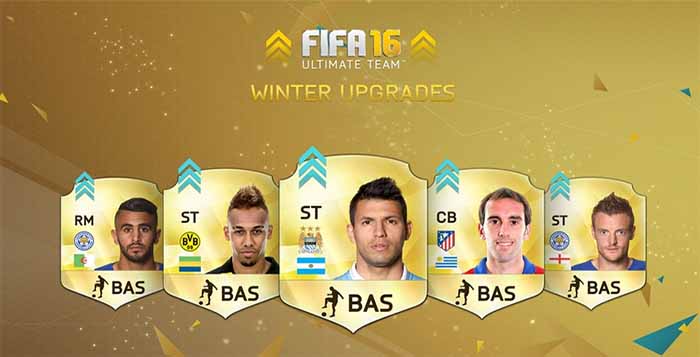 Complete List of FIFA 16 Ultimate Team Winter Upgrades