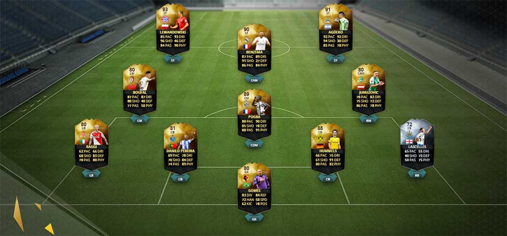 FIFA 16 Ultimate Team - TOTW 32