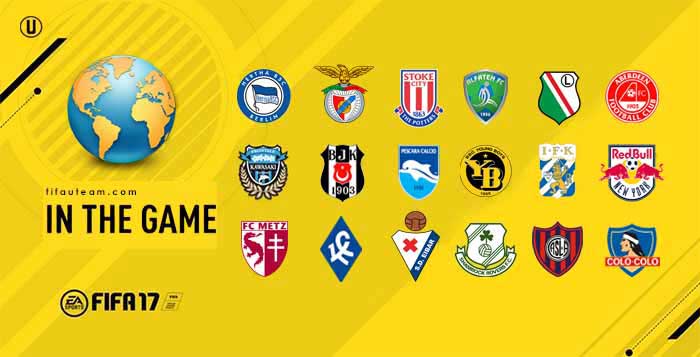 Hoe dan ook Er is behoefte aan adverteren FIFA 17 Leagues, Clubs and National Teams Complete List