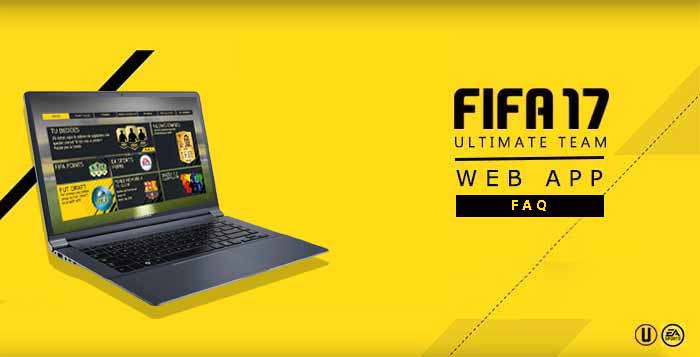 FUT Web App Frequently Asked Questions for FIFA 17 Ultimate Team
