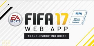 FIFA 17 Web App Troubleshooting Guide
