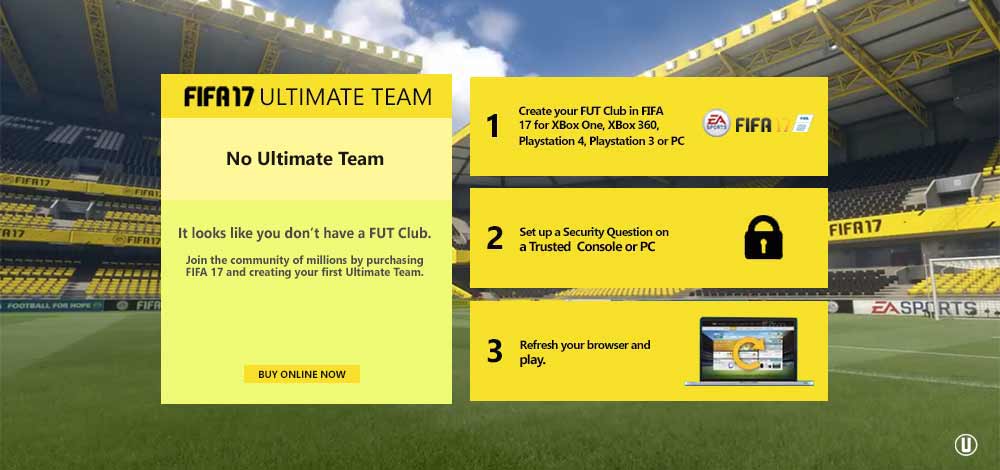 ea sports fifa web app