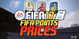 FIFA Points Prices for FIFA 17 Ultimate Team and Packs Prices