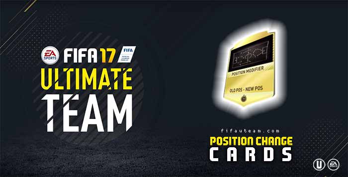 FIFA 17 Position Change Cards Guide