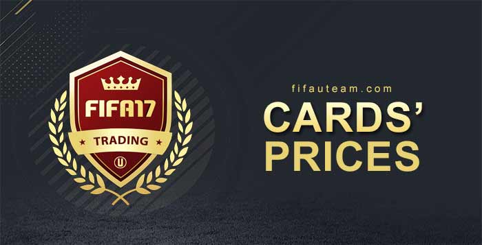 FIFA 17 Cards Prices Evolution Along the Year