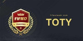 NIF, IF and TOTY Prices during the FIFA 17 Team of the Year