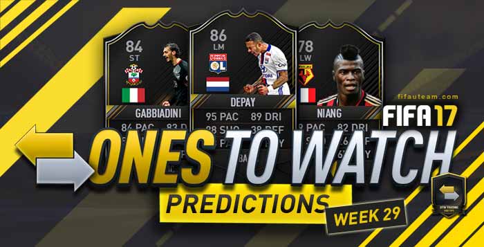 FIFA 17 OTW Predictions - OTW Investment Tips for Week 29