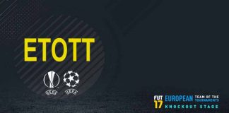 FIFA 17 ETOTT - European Team of the Tournaments Knockout Stage