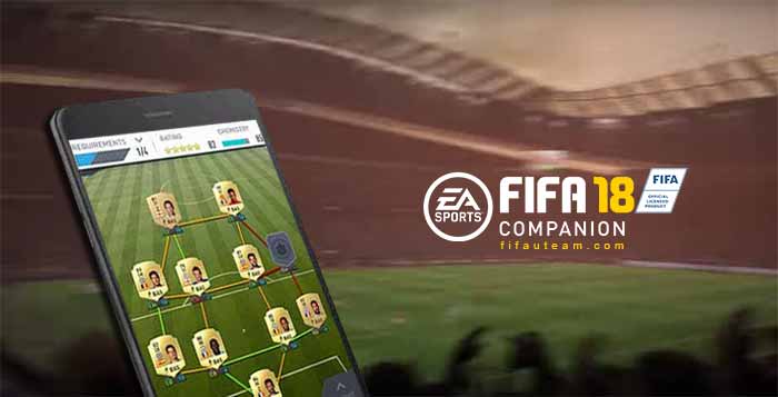 Access the FIFA 18 web app from smartphone - optimized for mobile