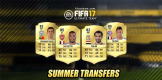FIFA 17 Summer Transfers List