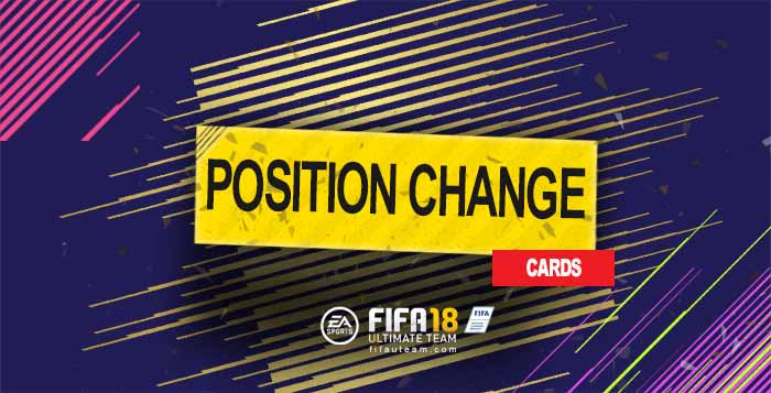 FIFA 18 Position Change Cards Guide