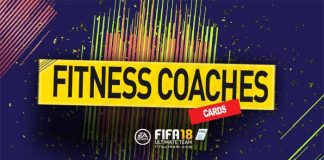 FIFA 18 Fitness Coaches Cards Guide