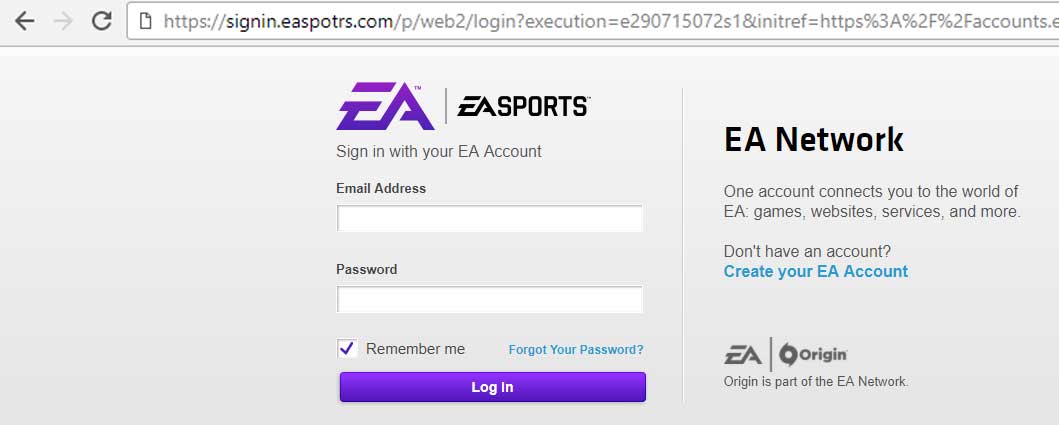 FIFA 23 Login: Password and Code Verification