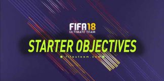 FIFA 18 Starter Objectives Guide - List, Rewards and Instructions