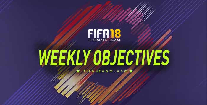 FIFA 18 Weekly Objectives Calendar and Rewards