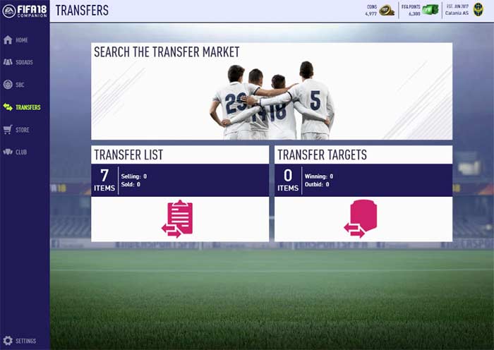 FUT Web App for EA Sports FIFA 18 is now live!
