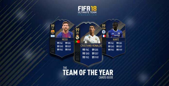 FIFA 18 TOTY Cards Guide