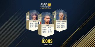 FIFA 18 ICONS Cards Guide