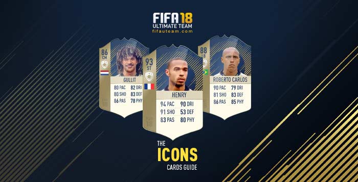 FIFA 18 ICONS Cards Guide