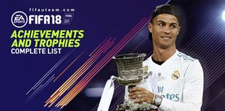 FIFA 18 Achievements and Trophies - List for all Platforms