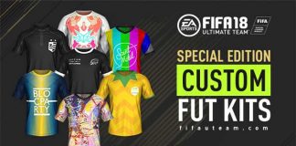 Custom Kits for FIFA 18 Ultimate Team