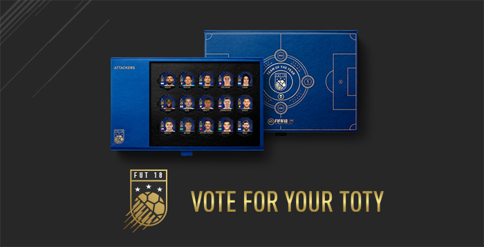 Vote for your Favourite FIFA 18 TOTY