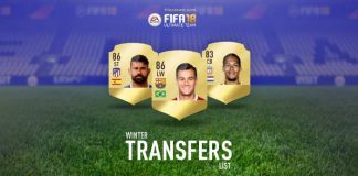 FIFA 18 Winter Transfers - Full and Updated Players List