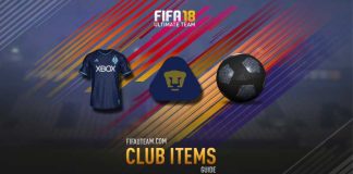 FIFA 18 Club Items Guide - Kits, Badges, Balls and Stadiums