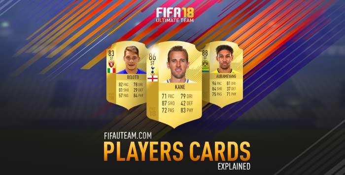 FIFA 18 Ultimate Team Players Cards Explained